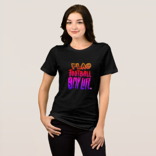 T-shirt En Tri-matière Le Flag Football Est Ma Vie