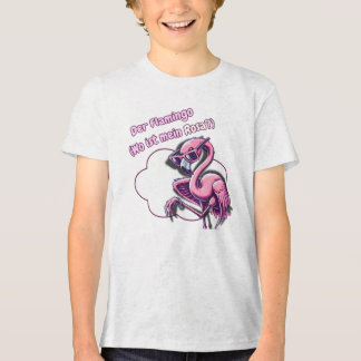 T-shirt En Tri-matière Le flamant rose (Où est mon rose?)