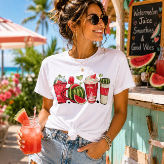 T-shirt En Tri-matière Le goût frais et sucré des pastèques en été