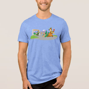 T-shirt En Tri-matière Le grand panier de pique-nique de Yogi Bear