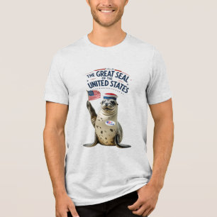 T-shirt En Tri-matière Le grand sceau des États-Unis