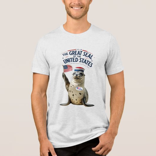 T-shirt En Tri-matière Le grand sceau des États-Unis (Recto)