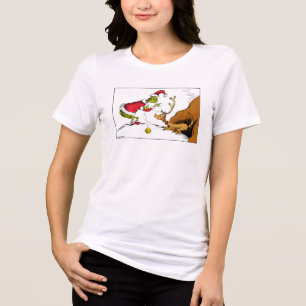 T-shirt En Tri-matière Le Grinch prépare Max le renne