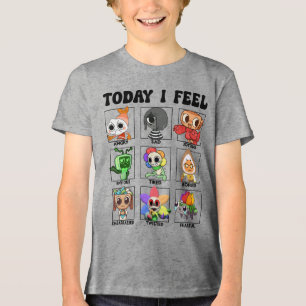 T-shirt En Tri-matière Le monde de Dandy Comment je me sens, drôles de to