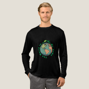 T-shirt En Tri-matière Le monde est ma maison - Jour des terres Eco Love