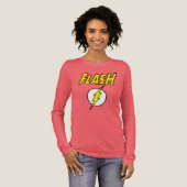 T-shirt En Tri-matière Le nom Flash et logo d'éclair (Recto complet)