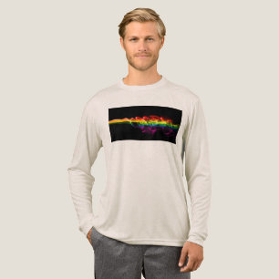 T-shirt En Tri-matière Le panache d'énergie arc-en-ciel de SlipperyJoe a