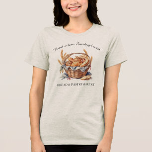 T-shirt En Tri-matière Le pâte à pain est de l'art Pain Baker, Pain de pa