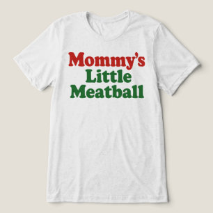 T-shirt En Tri-matière Le Petit Boulet de Maman Drôle Italien Rétro