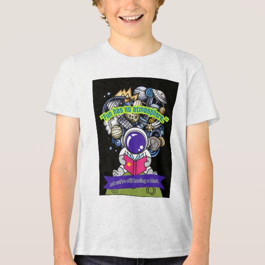 T-shirt En Tri-matière Le plaisir n'a pas d'admosphère (Recto)