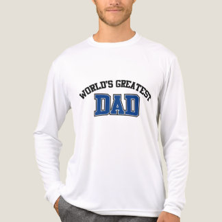 T-shirt En Tri-matière Le plus grand bleu de chemise de papa des mondes