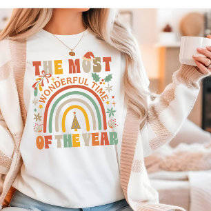 T-shirt En Tri-matière Le Plus Merveilleux Moment De L'Année Noël
