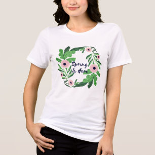T-shirt En Tri-matière Le printemps est là