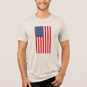 T-shirt En Tri-matière Le Rouge Blanc et Bleu