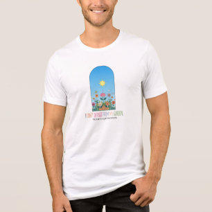 T-shirt En Tri-matière Le Sanctuaire Jardin - Une retraite paisible