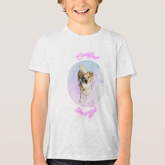T-shirt En Tri-matière Le T-shirt Goodest Dog Fee™ Design pour enfants (Recto)