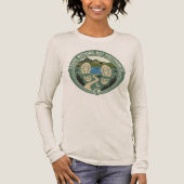 T-shirt En Tri-matière Leave Nothing But Footprints – Eco-Friendly Hiking (Recto)