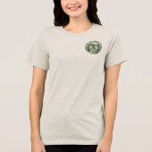 T-shirt En Tri-matière Leave Nothing But Footprints – Eco-Friendly Hiking (Recto)