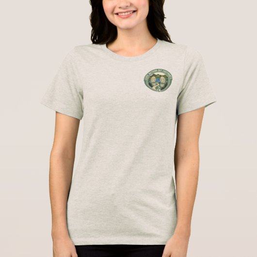 T-shirt En Tri-matière Leave Nothing But Footprints – Eco-Friendly Hiking (Recto)