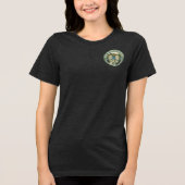 T-shirt En Tri-matière Leave Nothing But Footprints – Eco-Friendly Hiking (Recto)