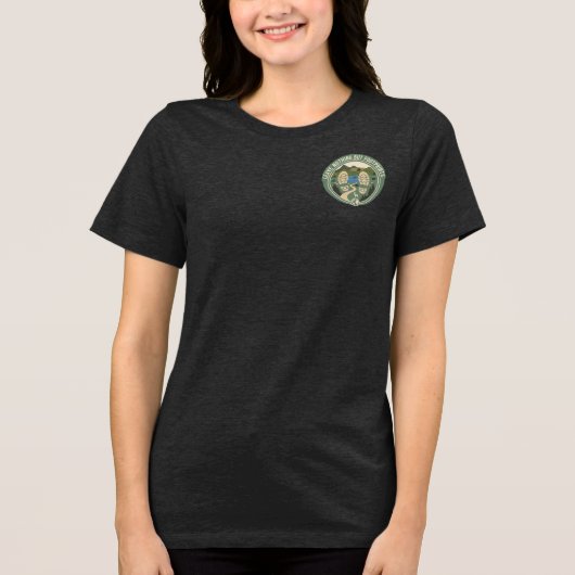 T-shirt En Tri-matière Leave Nothing But Footprints – Eco-Friendly Hiking (Recto)