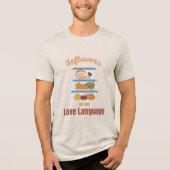 T-shirt En Tri-matière Leftovers Are My Love Language Funny Thanksgiving (Recto)