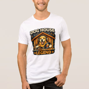 T-shirt En Tri-matière Légende de la maison de chien – DJ Dog Unisex Bell