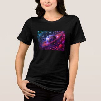 T-shirt En Tri-matière Légumes de la Terre + Jupiter Black Manches Courte
