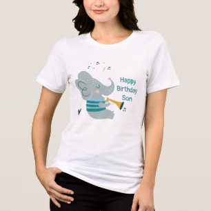 T-shirt En Tri-matière L'éléphant musical