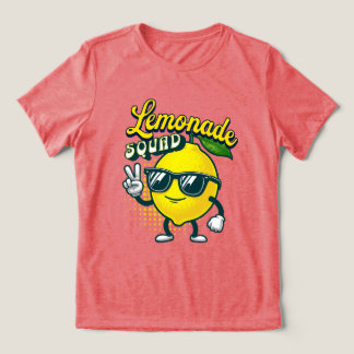 T-shirt En Tri-matière L'équipe de limonade Amusant Graphique de fruit de