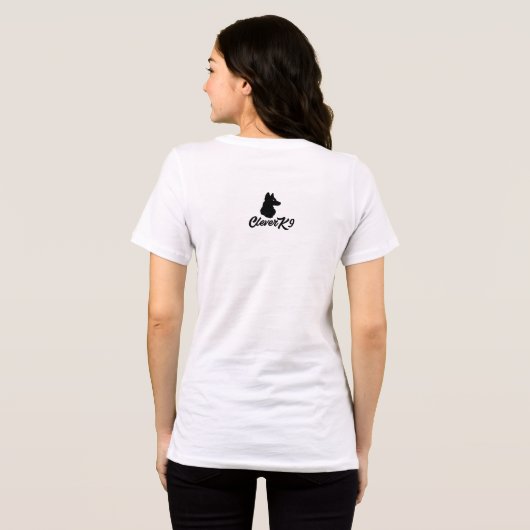 T-shirt En Tri-matière Les Chiens Sont Meilleurs [Blk/Blu] (Verso intégral)