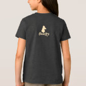 T-shirt En Tri-matière Les Chiens Sont Meilleurs [Wht/Crm] (Verso)