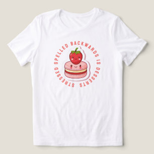 T-shirt En Tri-matière Les desserts sont épelés à l'envers