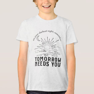T-shirt En Tri-matière Les Femmes De Votre Nuit La Plus Sombre Se Souvien