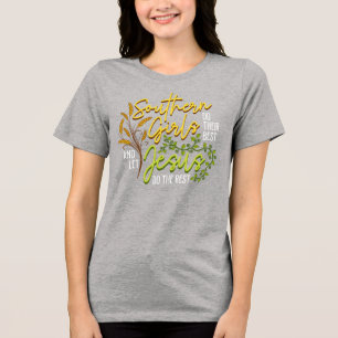 T-shirt En Tri-matière Les filles du Sud laissent Jésus faire le reste (G