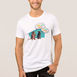 T-shirt En Tri-matière Les Rats Sont Mignons Mais Plutôt Stinky