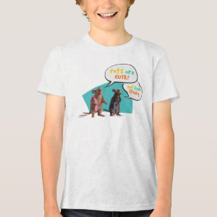 T-shirt En Tri-matière Les Rats Sont Mignons Mais Plutôt Stinky