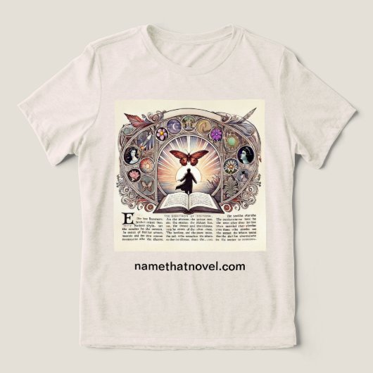 T-shirt En Tri-matière Les rêves de papillons (Design Recto)