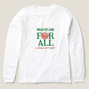 T-shirt En Tri-matière Les soins de santé pour tous sont rationnels et no