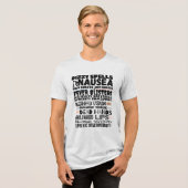 T-shirt En Tri-matière Les symptômes de Bob (Recto plein)