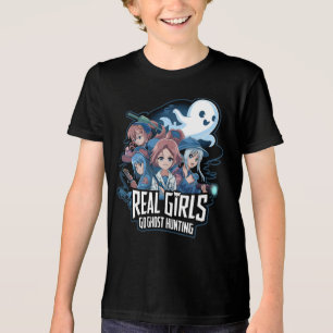 T-shirt En Tri-matière Les vraies filles font la chasse aux fantômes
