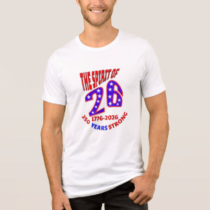 T-SHIRT EN TRI-MATIÈRE L'ESPRIT DE 26:250 ANS FORT