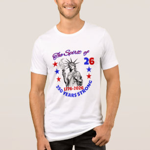 T-SHIRT  EN TRI-MATIÈRE L'ESPRIT DE 26:250 ANS FORT