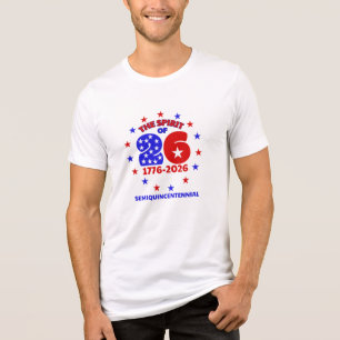 T-SHIRT EN TRI-MATIÈRE L'ESPRIT DE 26 - SEMIQUINCENTENNIAL