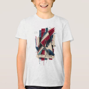 T-shirt En Tri-matière Lettre A