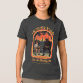 T-shirt En Tri-matière Lettre noire (Recto)