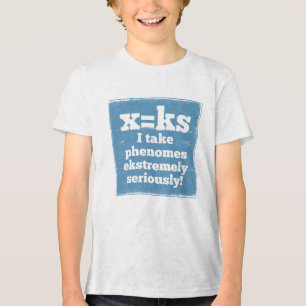 T-shirt En Tri-matière lettre x phenome k phonie sonore