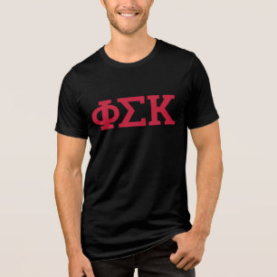 T-shirt En Tri-matière Lettres Phi Sigma Kappa