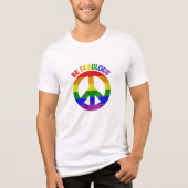 T-shirt En Tri-matière LGBT Soyez fabuleux (Recto)