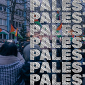 T-shirt En Tri-matière Libérez La Palestine Dans Le Design De L'Écharpe P